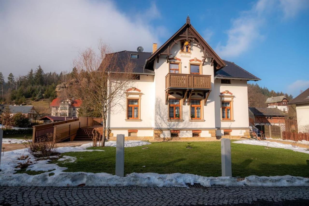 Villa Waldlust - 5 Sterne - 2 Schlafzimmer Oybin Zewnętrze zdjęcie
